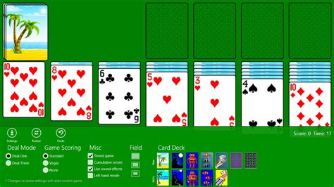 play classic solitaire for free.